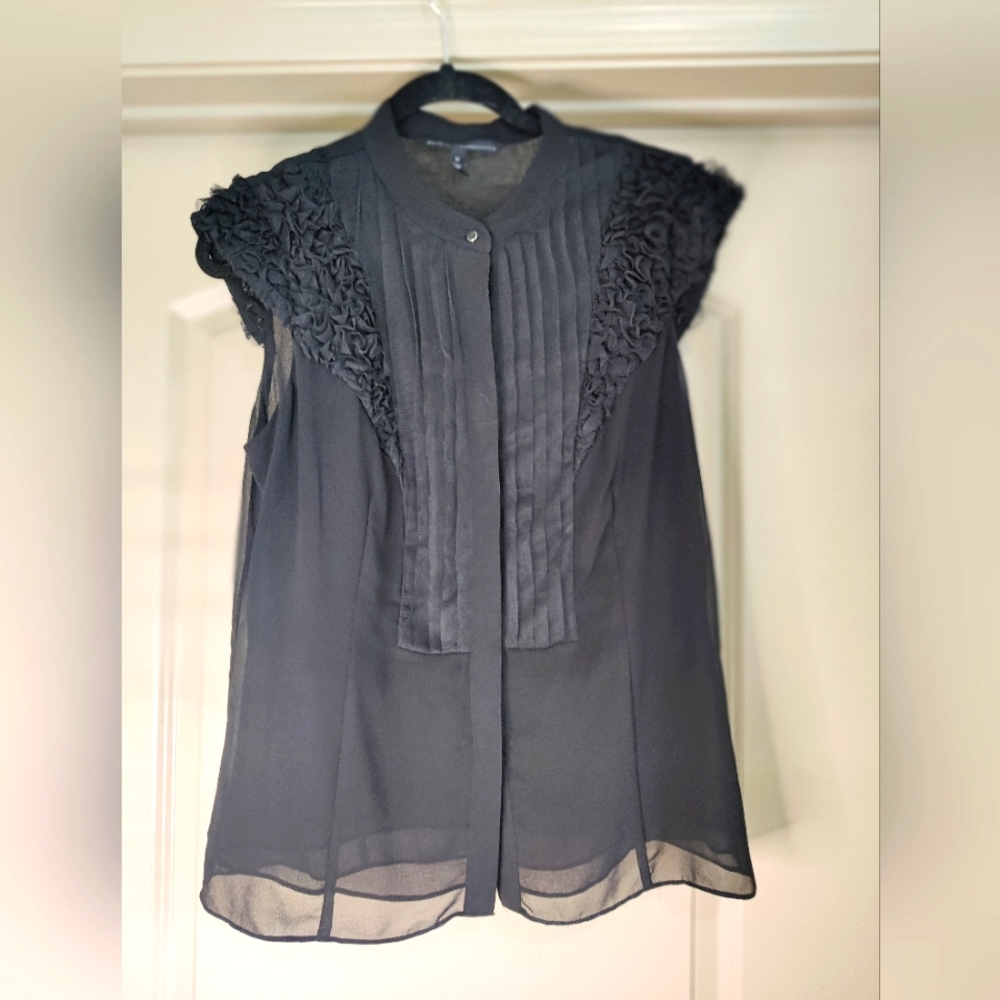 White house black market sleeveless top